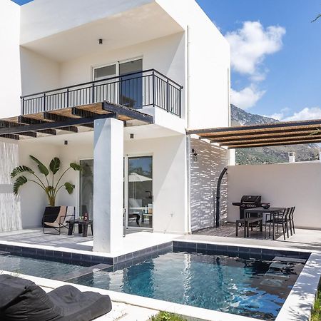 Modern Villa Casa Filo Verde With Private Pool & Bbq,200M From The Beach Plakias Exteriör bild
