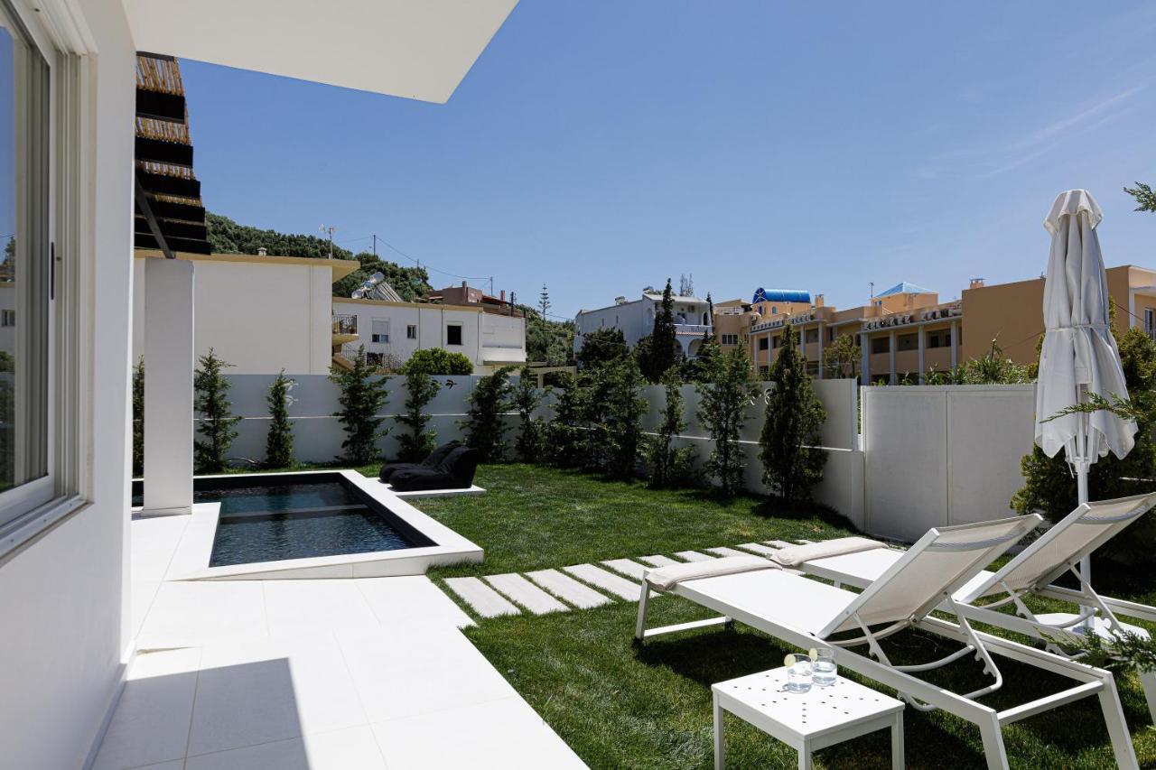 Modern Villa Casa Filo Verde With Private Pool & Bbq,200M From The Beach Plakias Exteriör bild