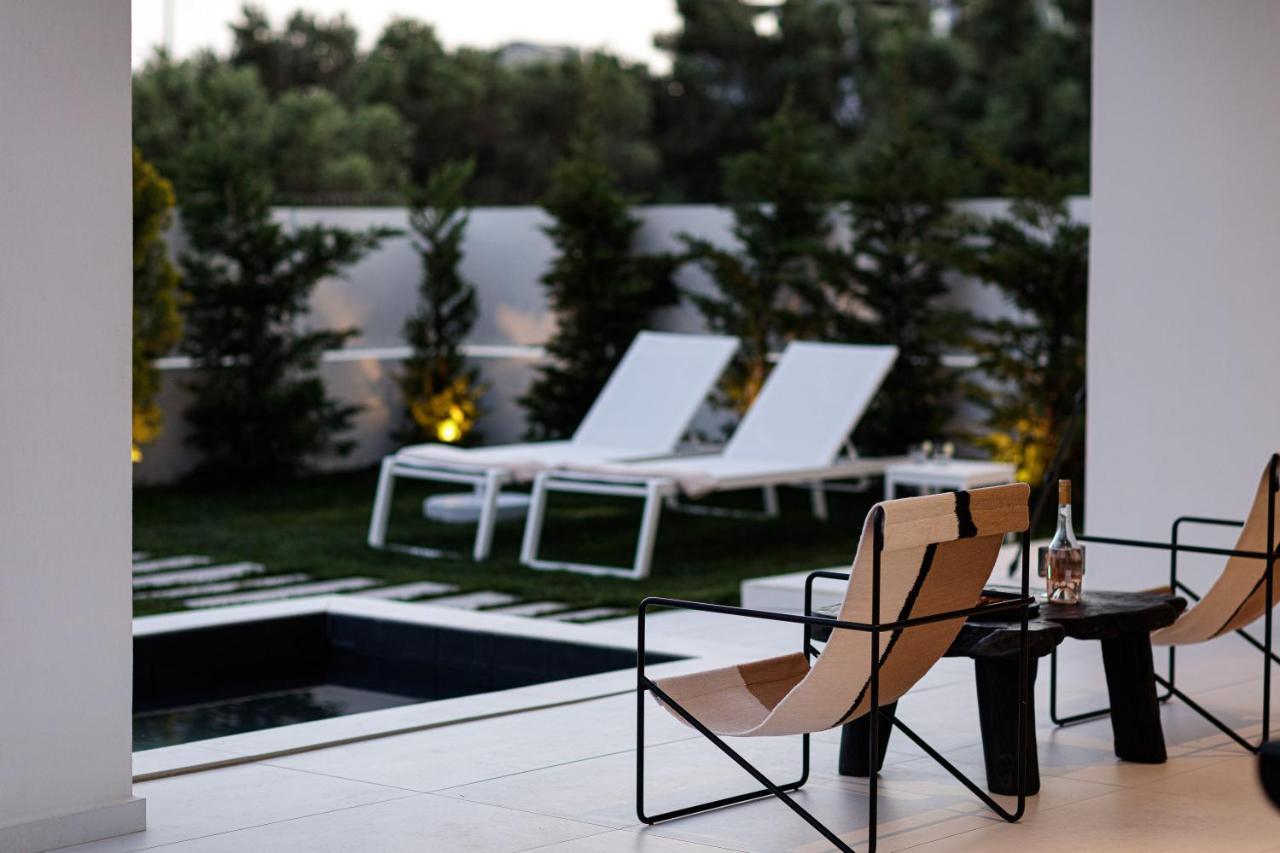 Modern Villa Casa Filo Verde With Private Pool & Bbq,200M From The Beach Plakias Exteriör bild