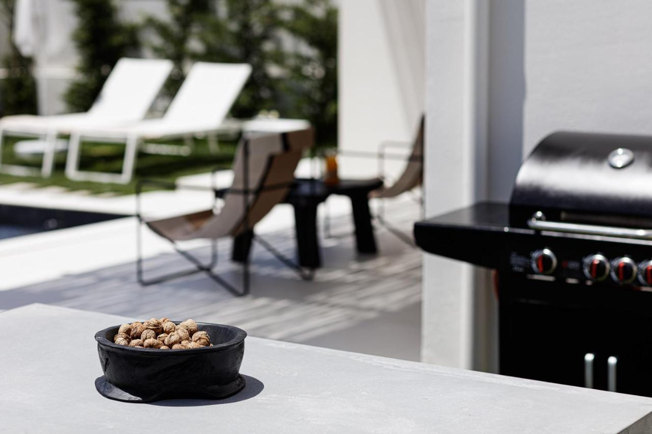 Modern Villa Casa Filo Verde With Private Pool & Bbq,200M From The Beach Plakias Exteriör bild